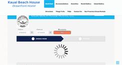 Desktop Screenshot of kauaibeachhouse.net